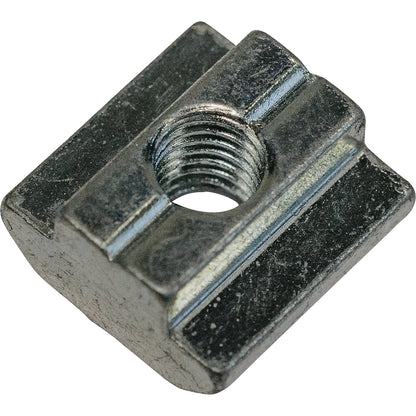 Slot nuts 10 (M8), for connecting components, supports, pack of 1.