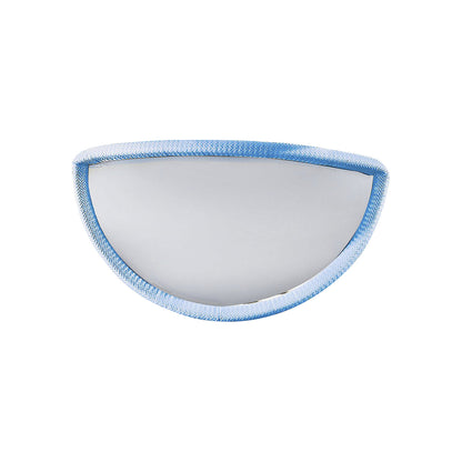 Rear-view mirror for forklift, front, made of P.A.S.®, HxW 288 x 288 mm.