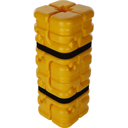 Column protection, modularly adaptable, from 100 x 100 - 200 x 200 mm.