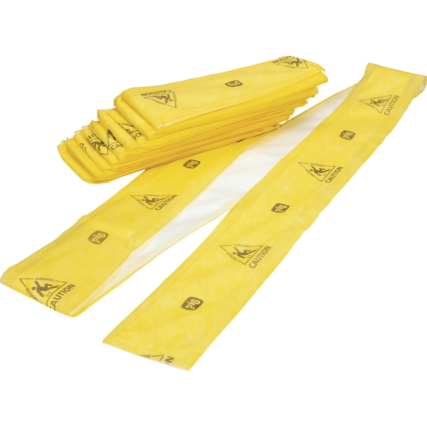 Water absorbent strips Absorb-&-Lock™, pack of 10, LxW 3000 x 130 mm.