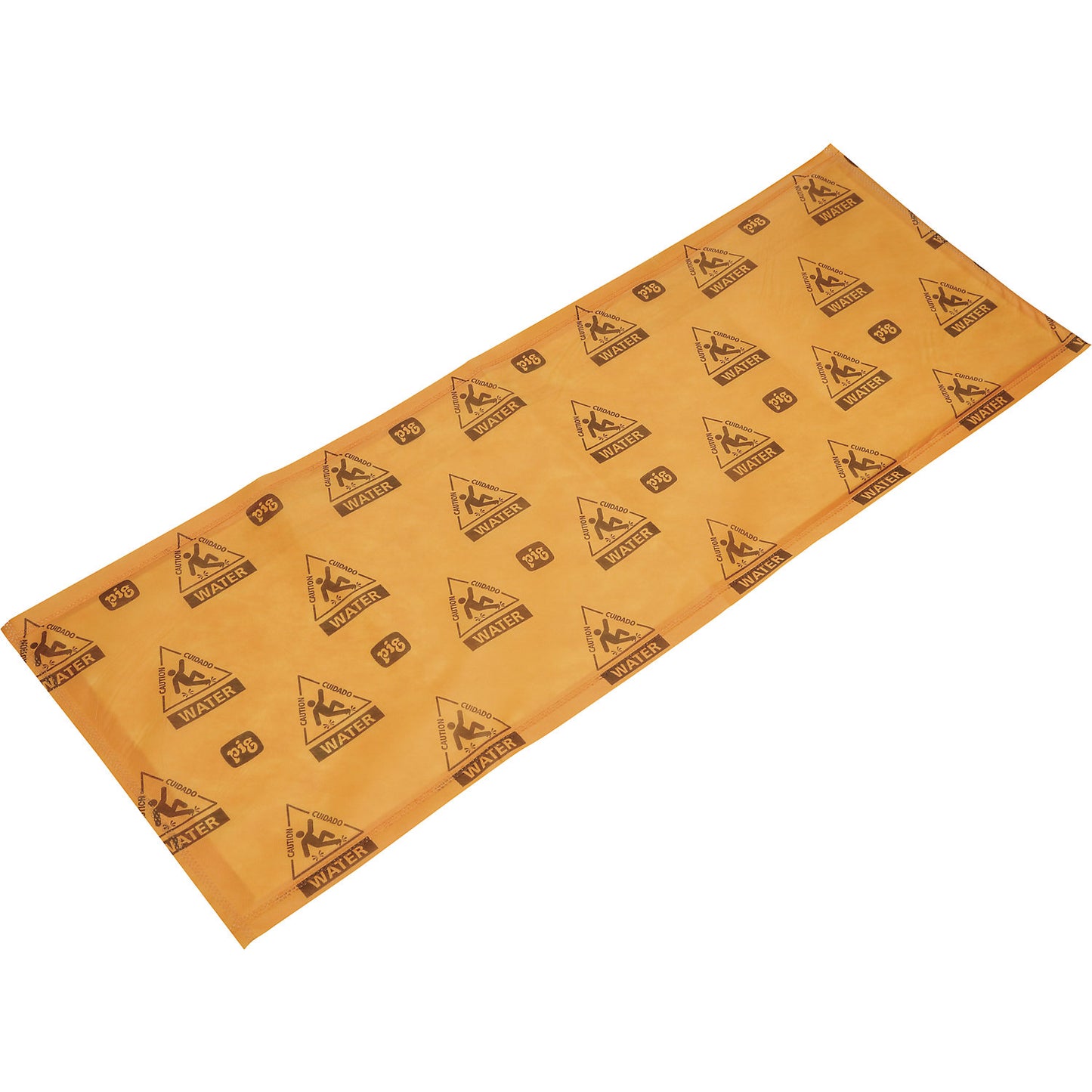 Water absorbent pads Absorb-&-Lock™, pack of 10, LxW 990 x 305 mm, orange.