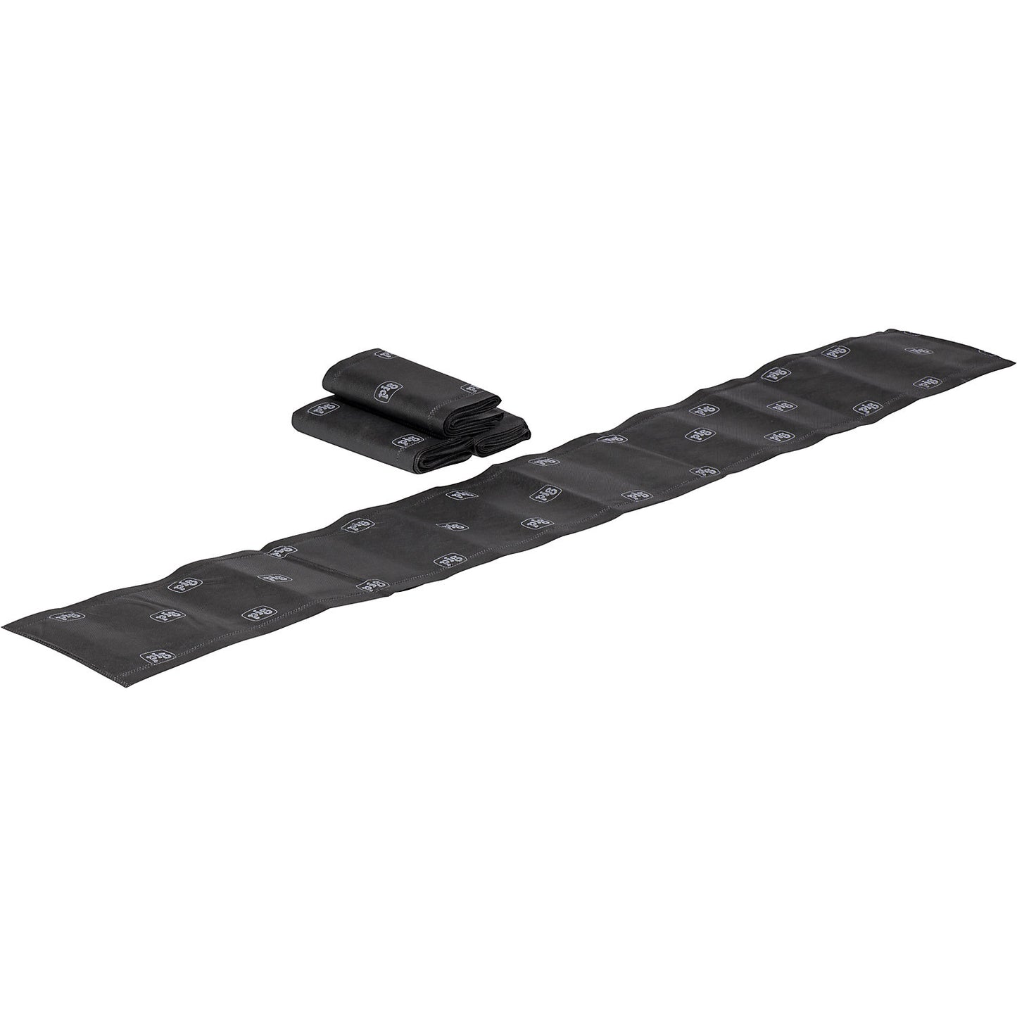 Flood bag, water-activated, black, LxWxH 5180 x 216 x 6.4 mm, pack of 5.