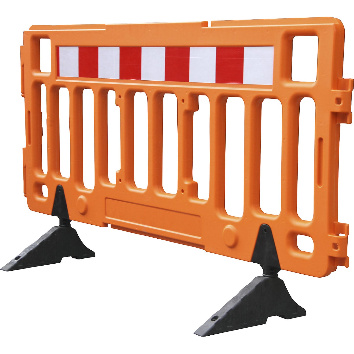 Barrier fencing, polypropylene, length 2 m, orange.