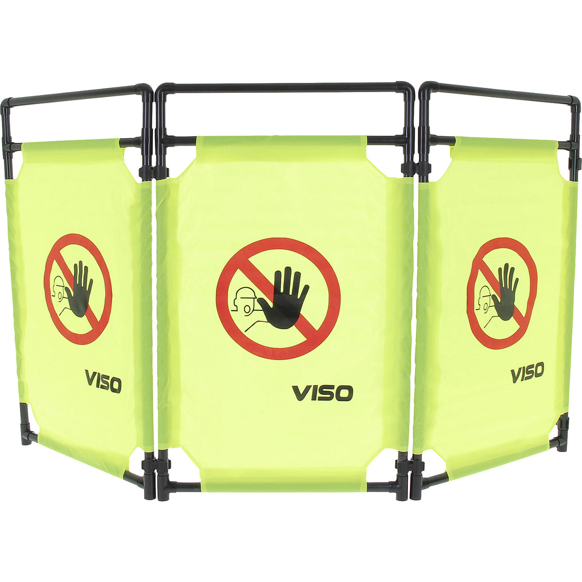 Barrier, PVC, width 1.7 m, 3 panels, height 1 m.