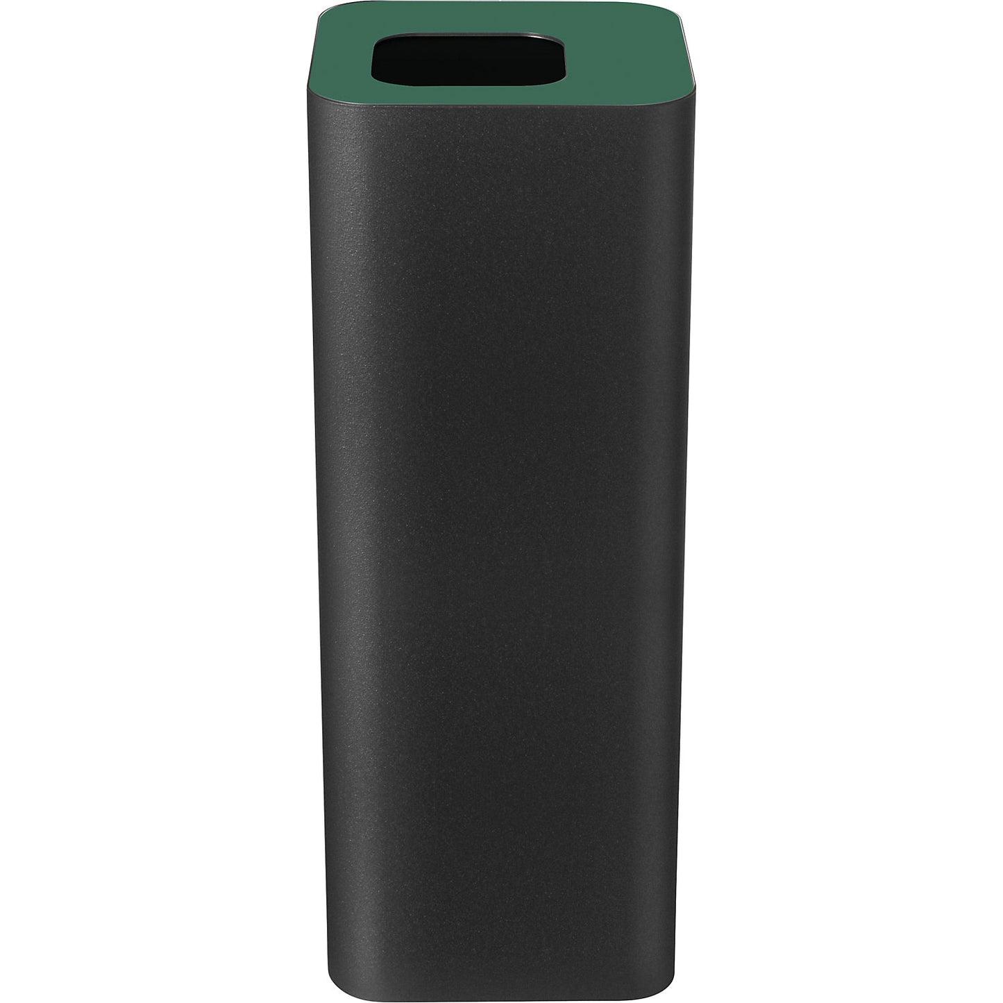 Pure recyclable waste collector, capacity 60 l, black / green.