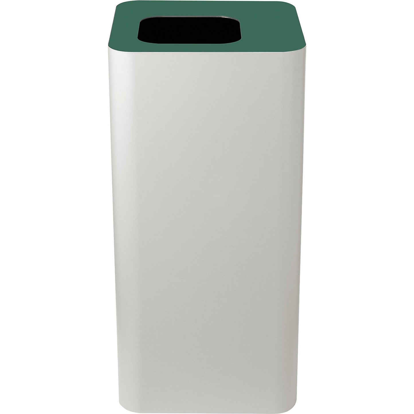 Pure recyclable waste collector, capacity 100 l, white / green.