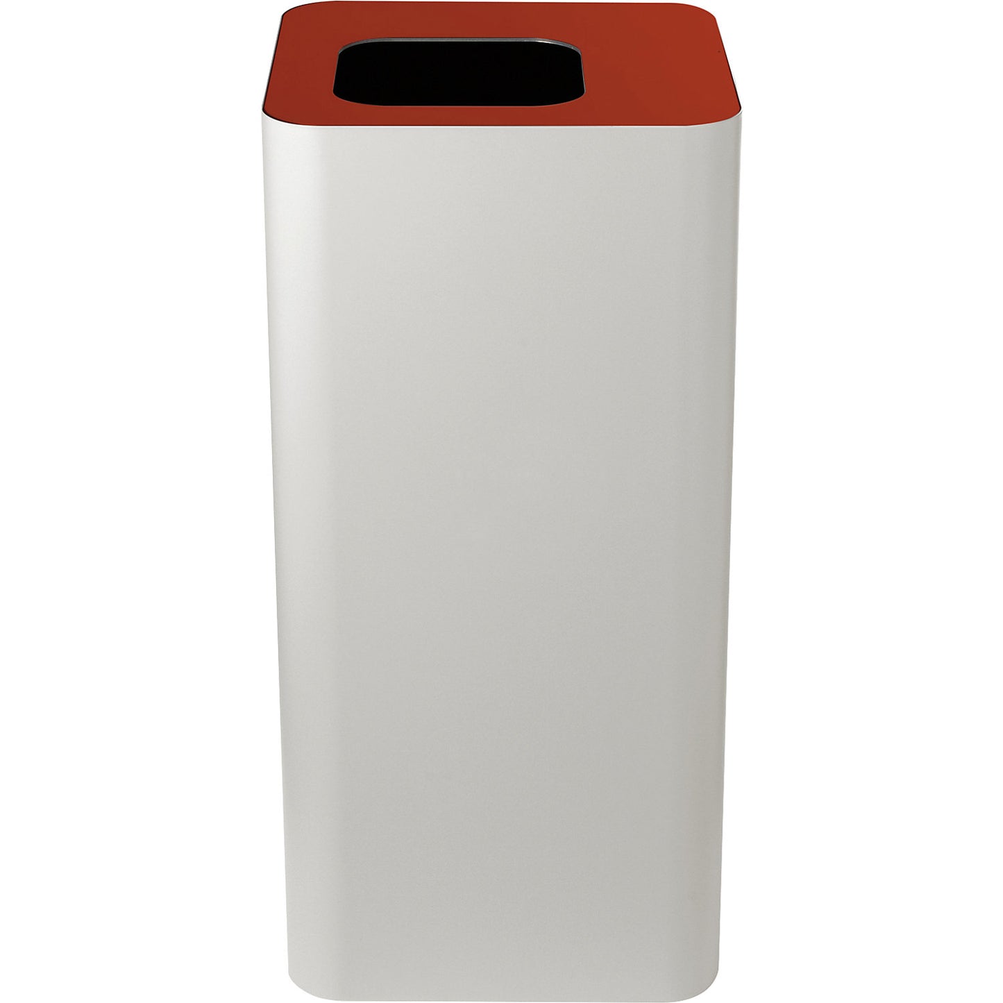 Pure recyclable waste collector, capacity 100 l, white / red.