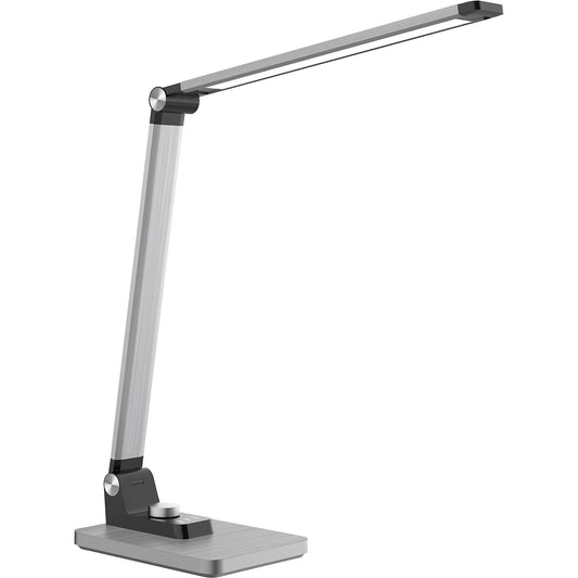 JOA LED desk lamp, 800 lm, brushed silver.