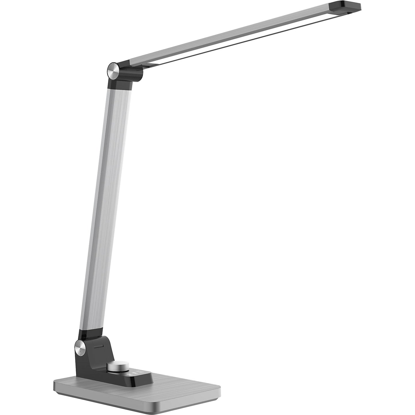 JOA LED desk lamp, 800 lm, brushed silver.
