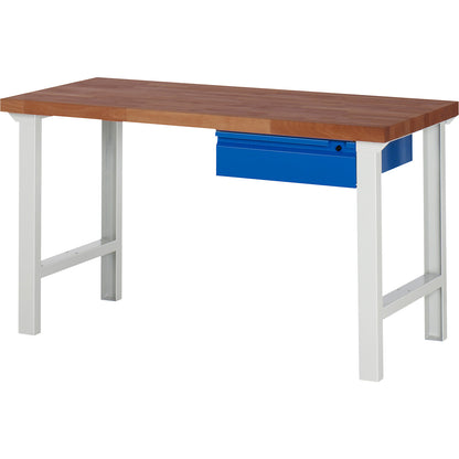 Workbench, 1 drawer 150 mm, WxD 1500 x 700 mm.