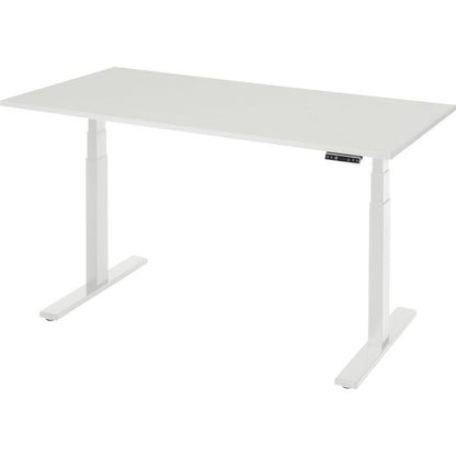 ESD work table, electric height-adjustable, height 650 - 1300 mm, WxD 1500 x 800 mm.