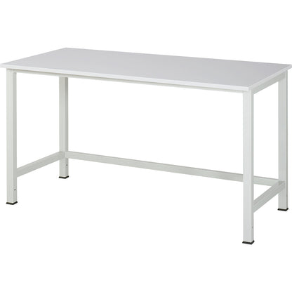 ESD work table, working height 825 - 1025 mm, WxD 1500 x 800 mm.