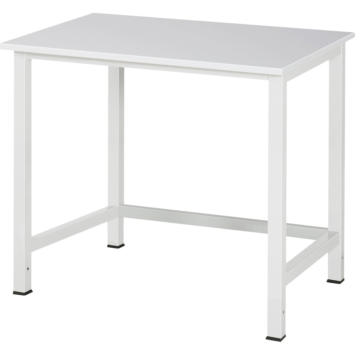 Work table with ESD worktop, working height 825 - 1025 mm, WxD 1000 x 800 mm.
