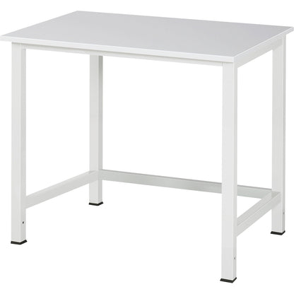 Work table with ESD worktop, working height 825 - 1025 mm, WxD 1000 x 800 mm.