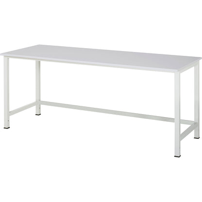 ESD work table, working height 825 - 1025 mm, WxD 2000 x 800 mm.