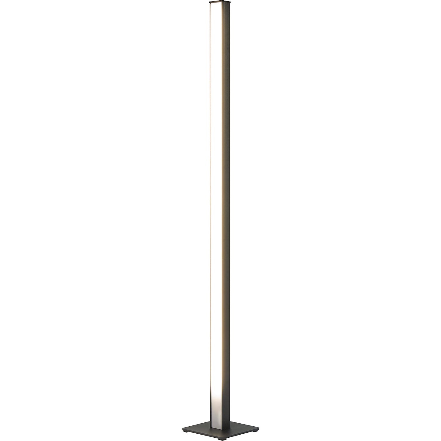 MAULpino Eco LED column lamp, dimmable, height 113 mm, charcoal.