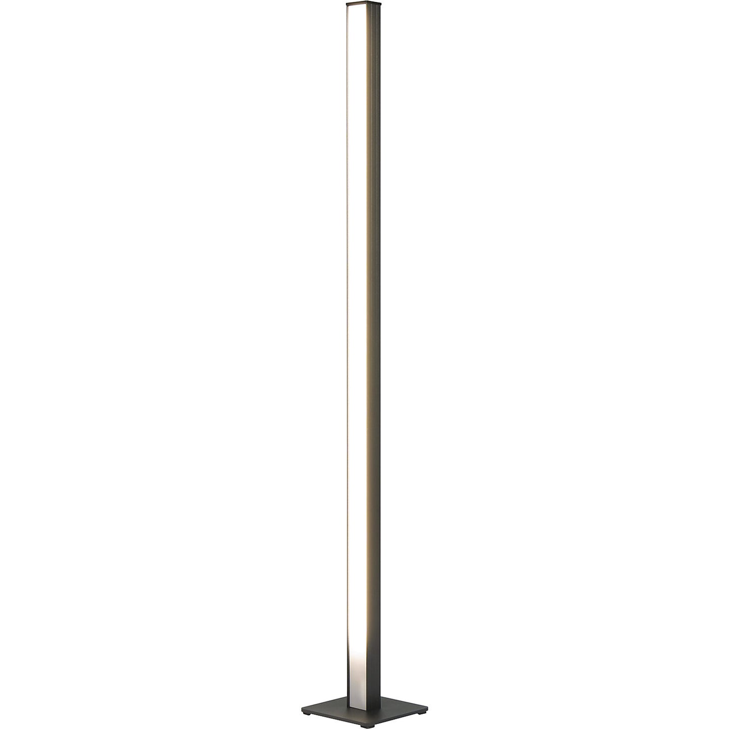 MAULpino colour vario LED column lamp, dimmable, height 113 mm, charcoal.