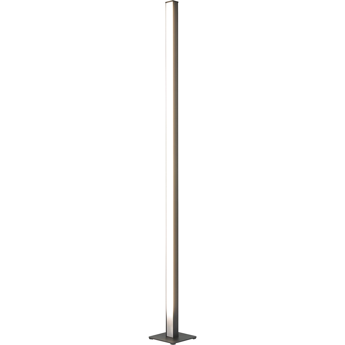MAULpino high performance LED column lamp, dimmable, height 143 mm, charcoal.