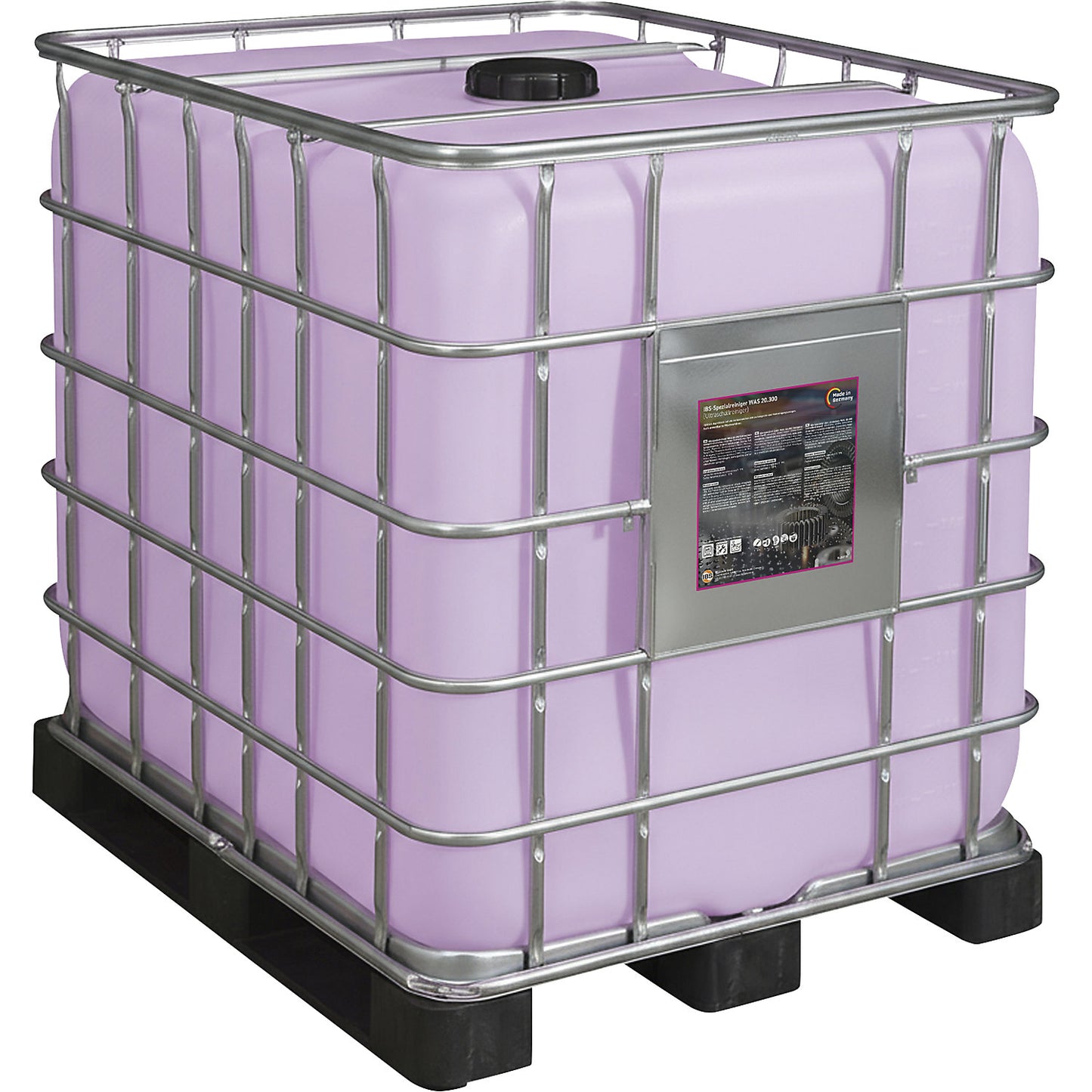 WAS 20.300 ultrasonic cleaning agent, pH value 8 to 9, 1000 l IBC.