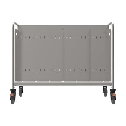 GN stacking trolley, double-sided, LxWxH 1200 x 800 x 970 mm.