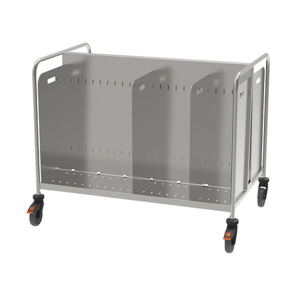 GN stacking trolley, double-sided, LxWxH 1200 x 800 x 970 mm.
