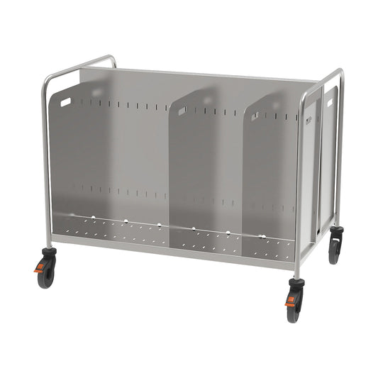 GN stacking trolley, double-sided, LxWxH 1200 x 800 x 970 mm.
