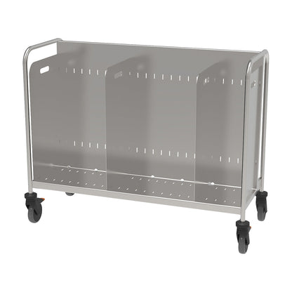 GN stacking trolley, single-sided, LxWxH 1200 x 500 x 970 mm.