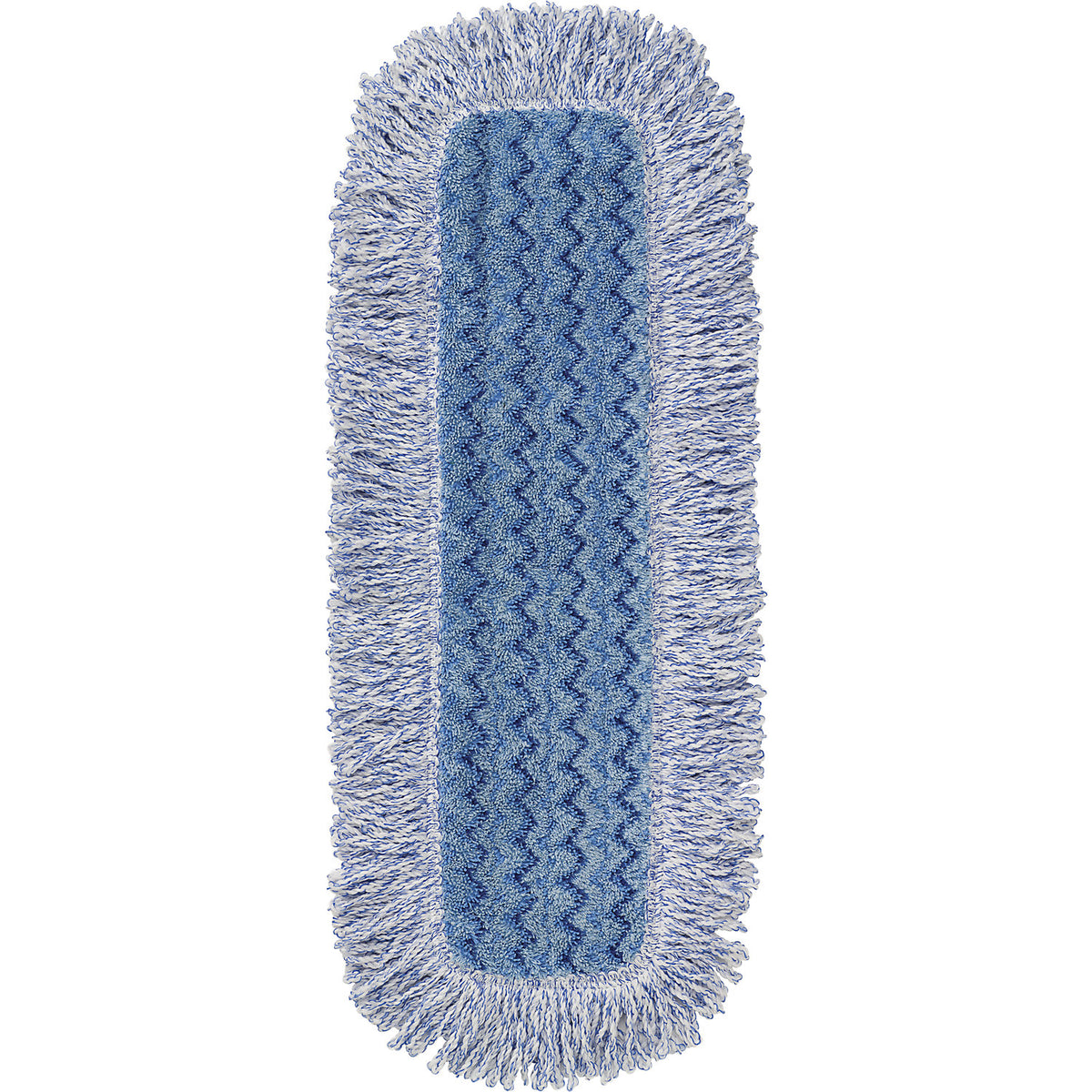 HYGEN™ microfibre mop, high absorbency, 400 mm, pack of 10, blue.