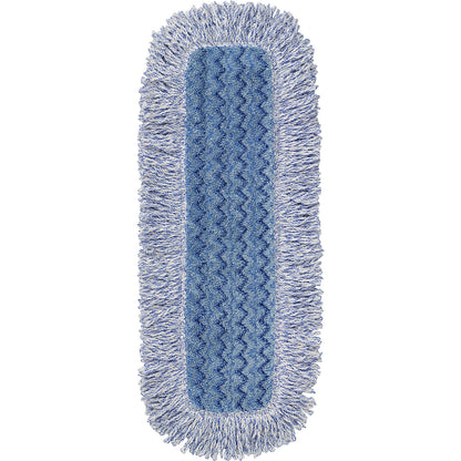 HYGEN™ microfibre mop, high absorbency, 400 mm, pack of 10, blue.