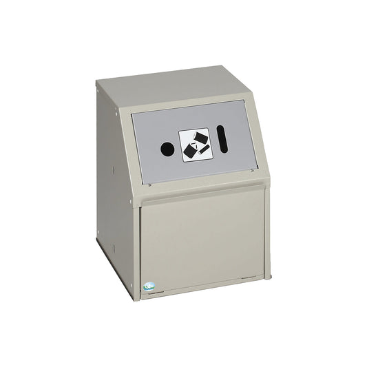 WSG battery collection container, capacity 23 l, grey.
