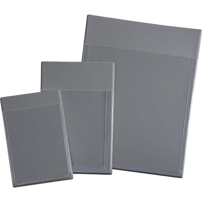 PVC circuit diagram pouch, cardboard-reinforced/self-adhesive, pack of 25, A4 format, transparent.