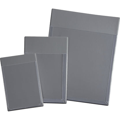 PVC circuit diagram pouch, cardboard-reinforced/self-adhesive, pack of 25, A6 format, transparent.