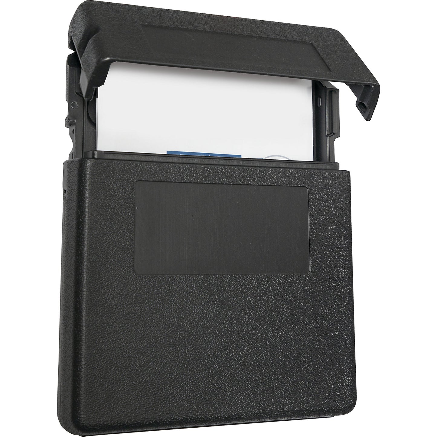 PE document box, opening on top, HxWxD 320 x 260 x 55 mm.