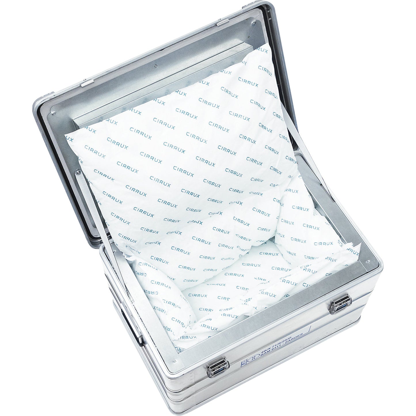 AKKU SAFE UNIVERSAL safety container, LxWxH 740 x 510 x 410 mm, aluminium.