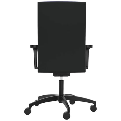 CUBO Classic ZÜCO office chair, upholstered backrest, blue.