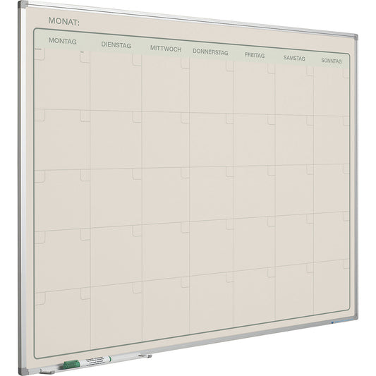 Elegance monthly planner, German, WxH 1200 x 880 mm.