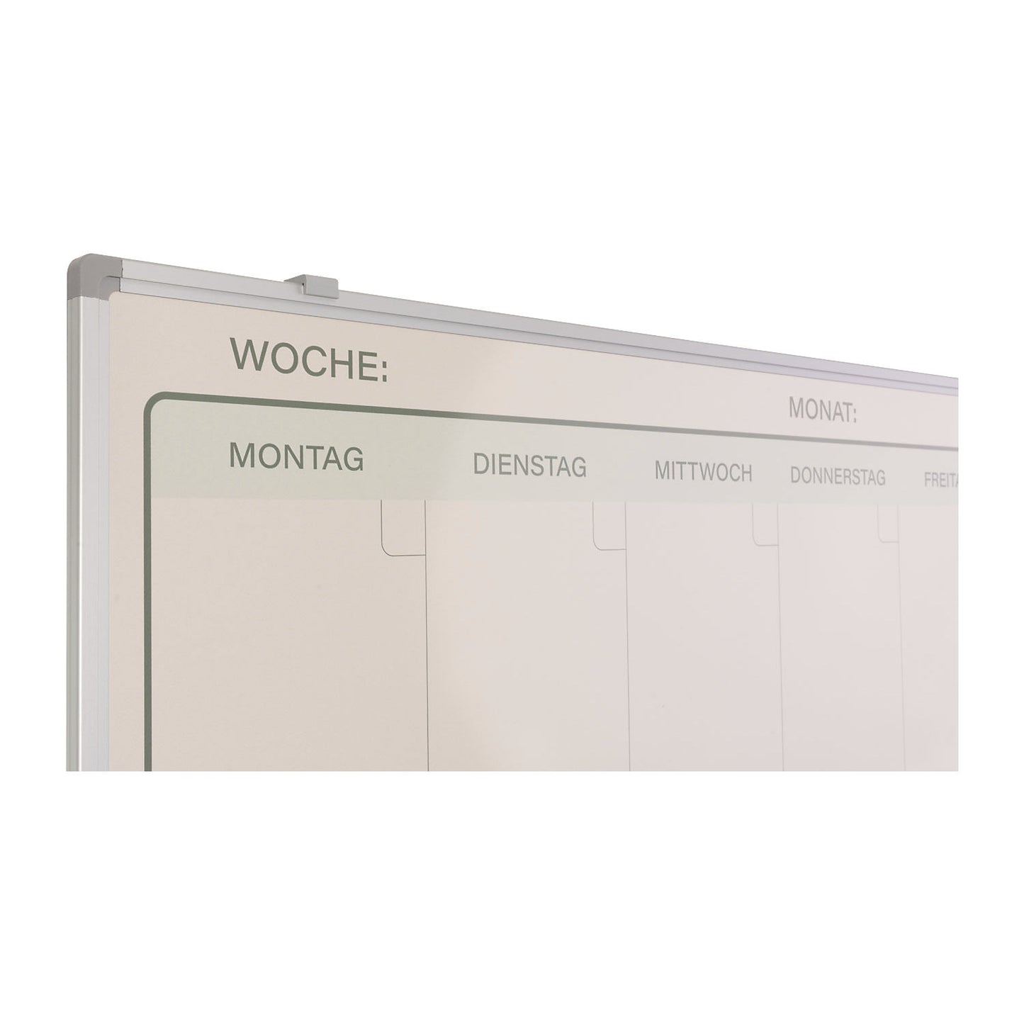 Elegance weekly planner, German, WxH 1200 x 880 mm.