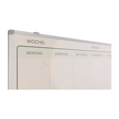 Elegance weekly planner, German, WxH 1200 x 880 mm.
