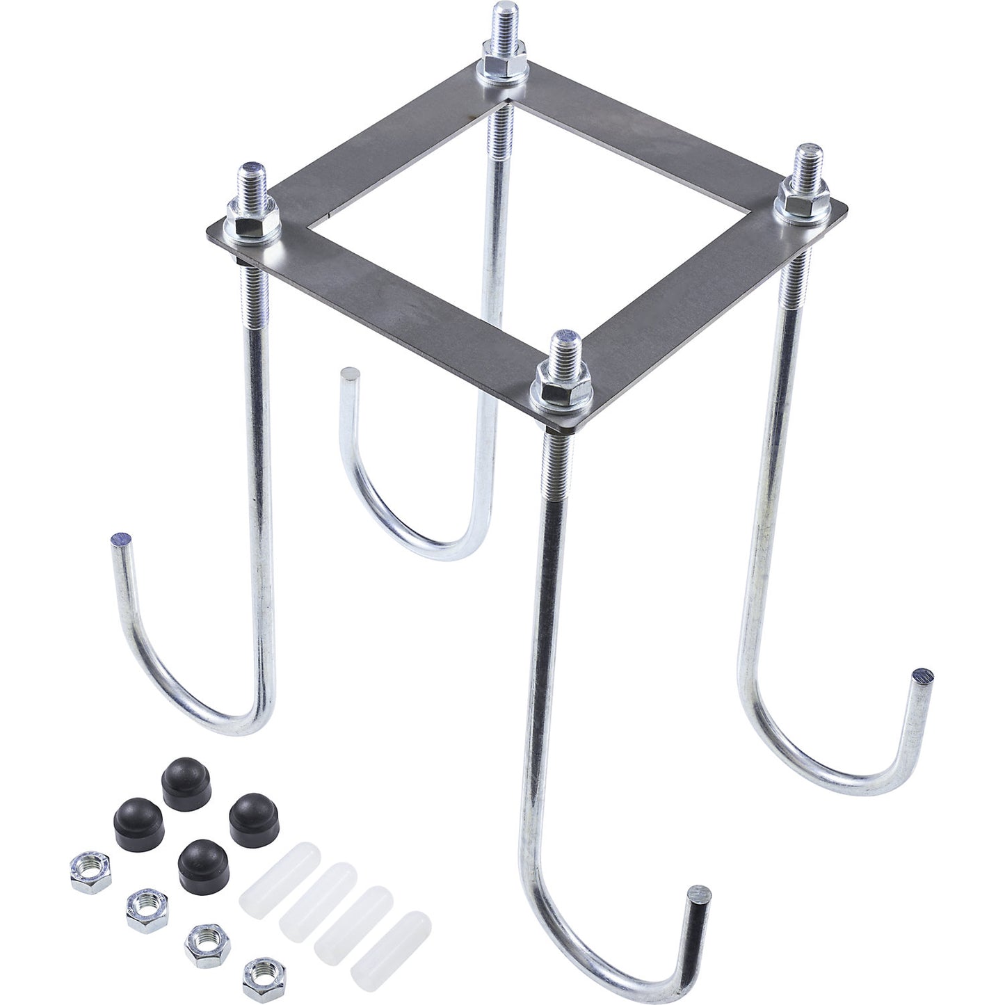 HBS 50 floor anchor, for main support, hole pattern 160 x 160 mm.
