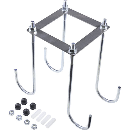 HBS 50 floor anchor, for main support, hole pattern 160 x 160 mm.