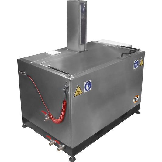 Ultrasonic device, stainless steel, capacity 530 l.