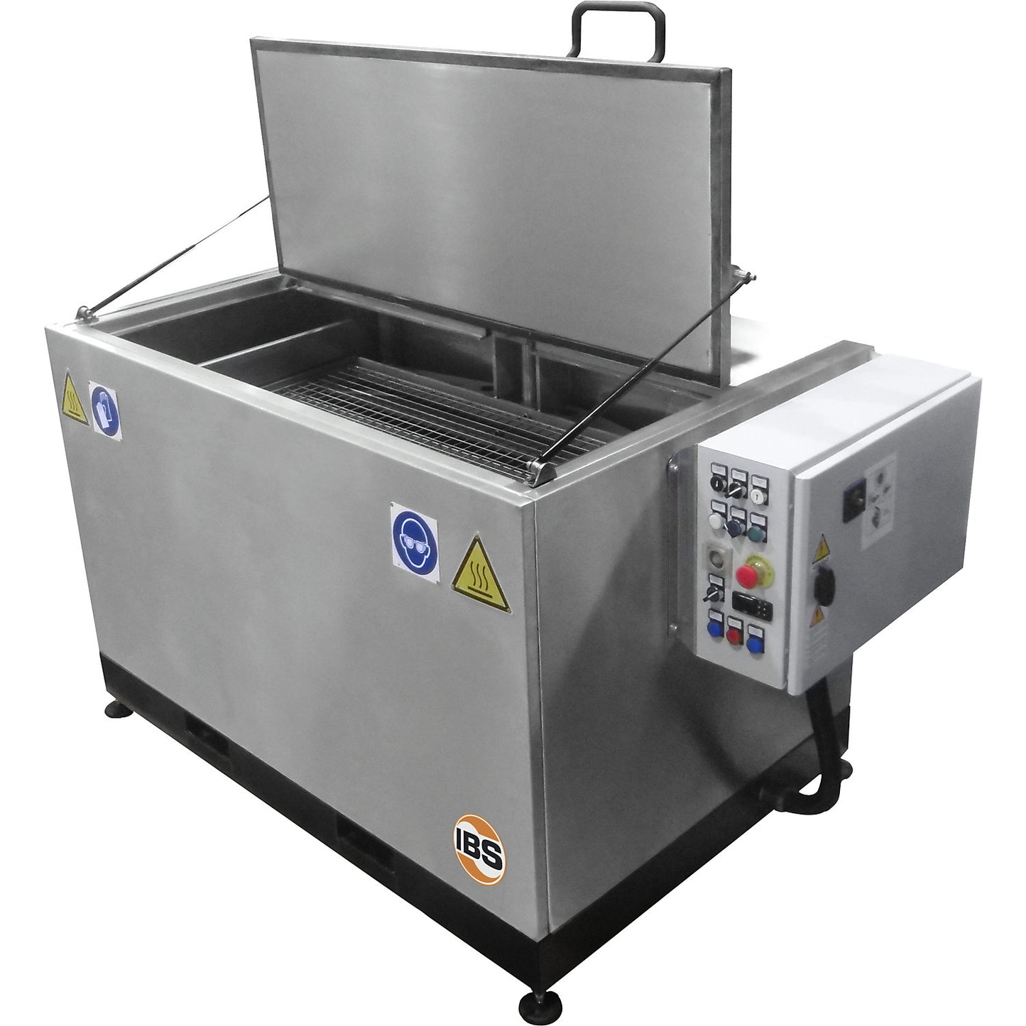 Ultrasonic device, stainless steel, capacity 270 l.