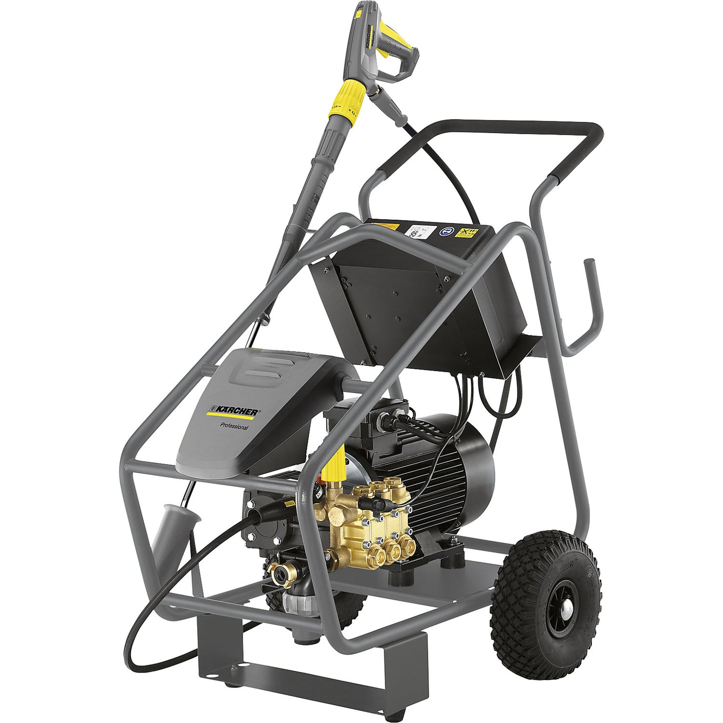 High-pressure cleaner HD 16/15-4 Cage Plus, delivery rate 8.33 l/min, anthracite.