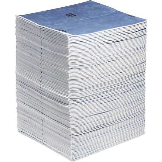 Water absorbent mats, pack of 100, WxL 380 x 480 mm.