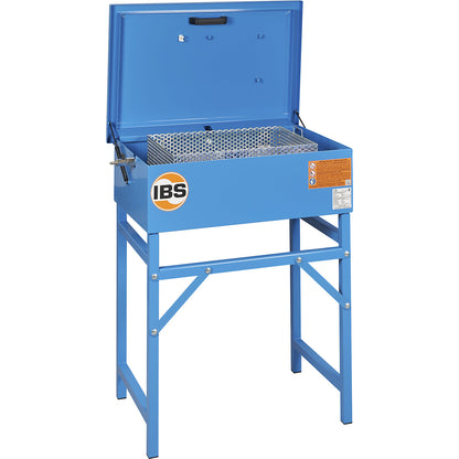 Parts cleaner and immersion bath, load capacity 60 kg, HxWxD 800 x 725 x 520 mm.