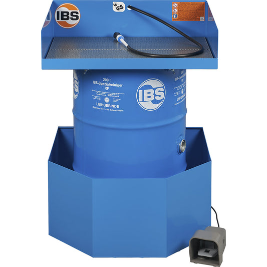 Parts cleaner, space-saving, load capacity 80 kg, HxWxD 920 x 790 x 540 mm.
