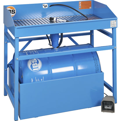 Professional parts cleaning device, load capacity 500 kg, HxWxD 870 x 1135 x 660 mm.