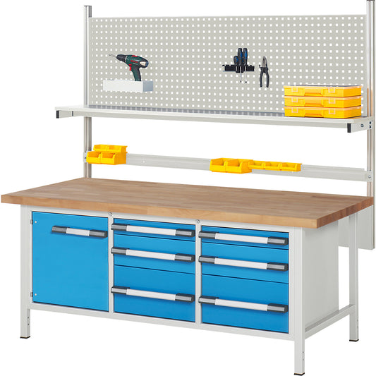 , with system build-up 5, WxD 2000 x 900 mm.