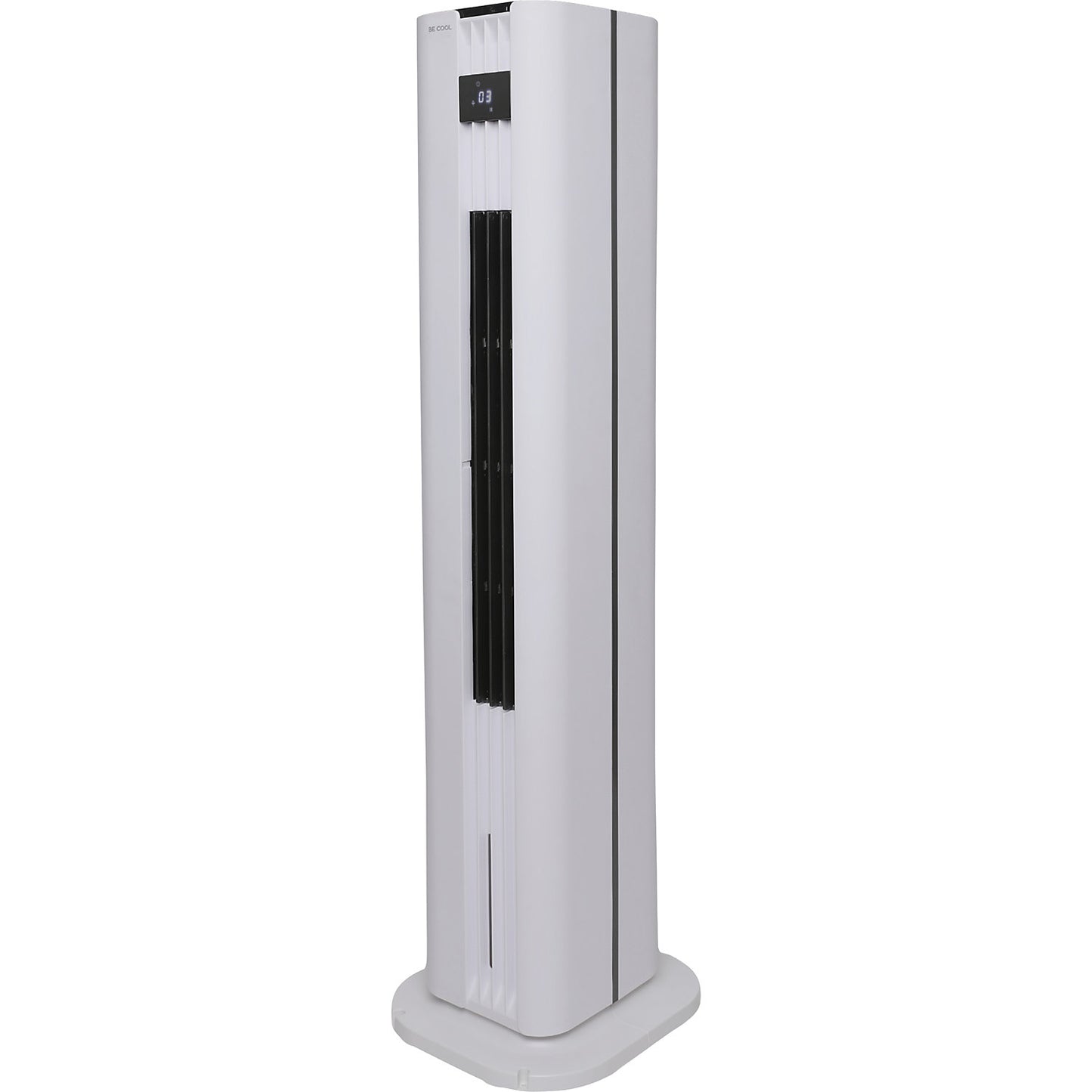 Tower air cool + heat fan, with heating function and 45 l water tank, white.