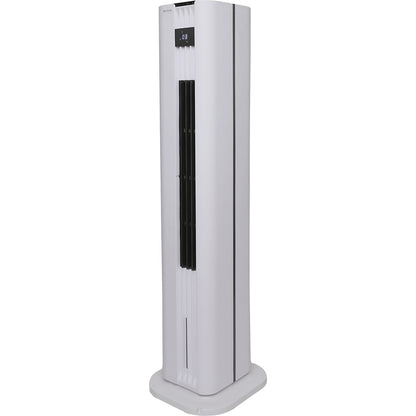 Tower air cool + heat fan, with heating function and 45 l water tank, white.